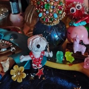 Adorable And Spooky Doll Keychain!